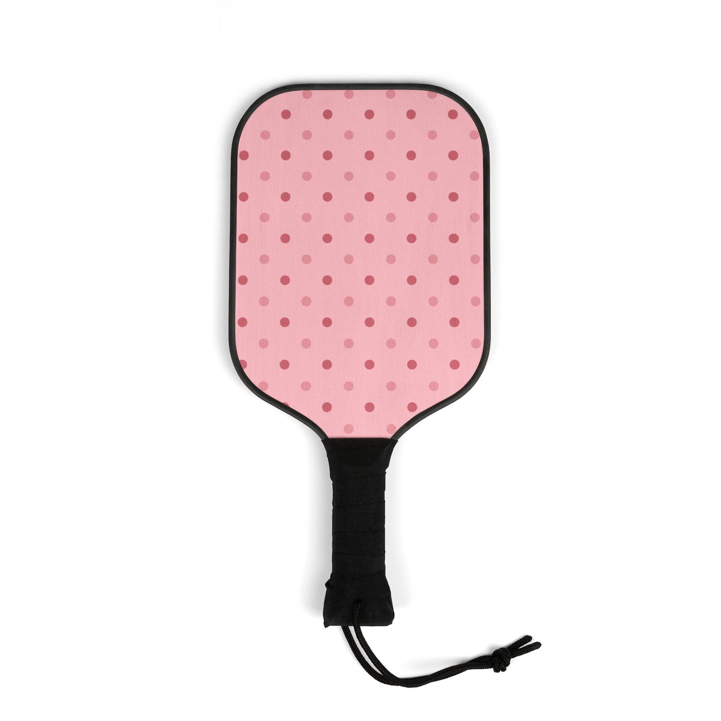 Pink Polka Dot Pickleball Paddle Set - Fun Sports Kit for All Ages