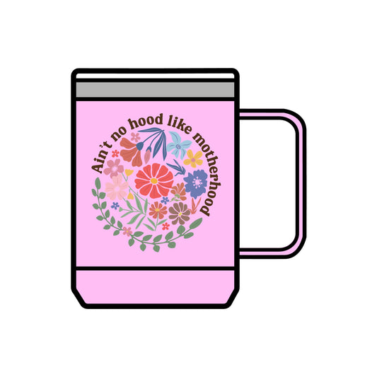 Floral Motherhood Coffee Mug Tumbler - 15oz Inspirational Gift