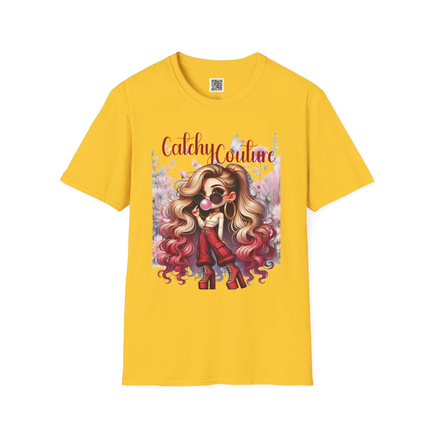 Catchy Couture | Unisex Softstyle T-Shirt - Trendy Graphic Tee for Fashion Lovers