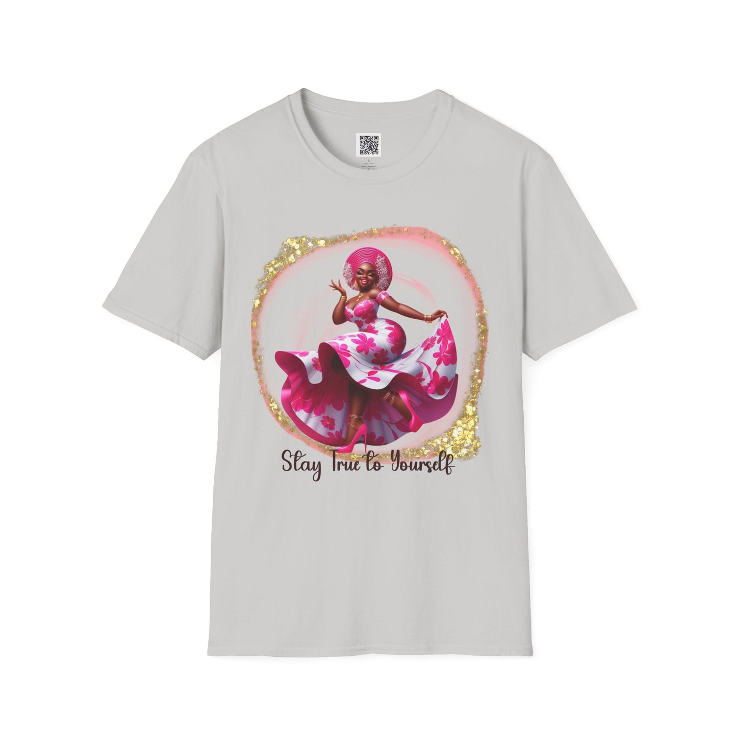 Stay True to Yourself African Beauty | Unisex Softstyle T-Shirt - Inspirational Fashion Tee