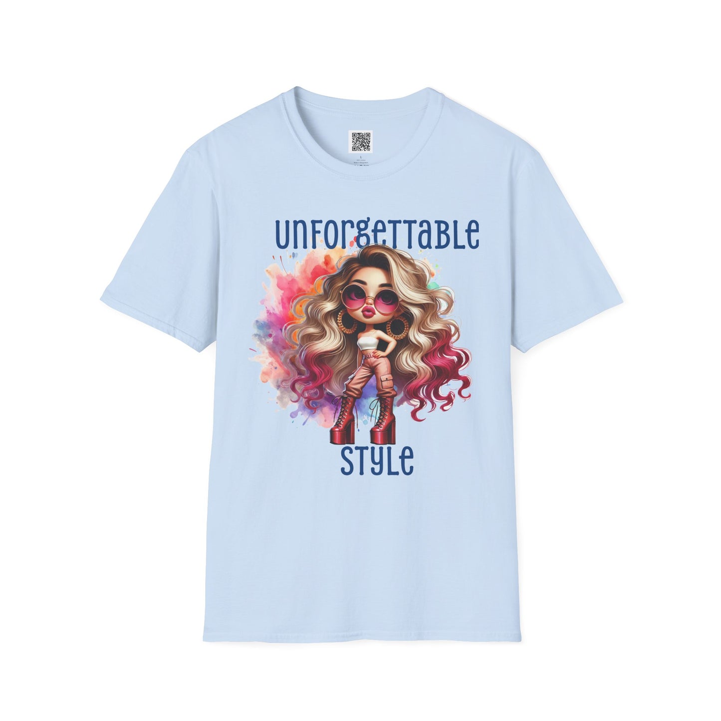 Unforgettable Style | Unisex Softstyle T-Shirt - Trendy Graphic Tee for Fashion Lovers