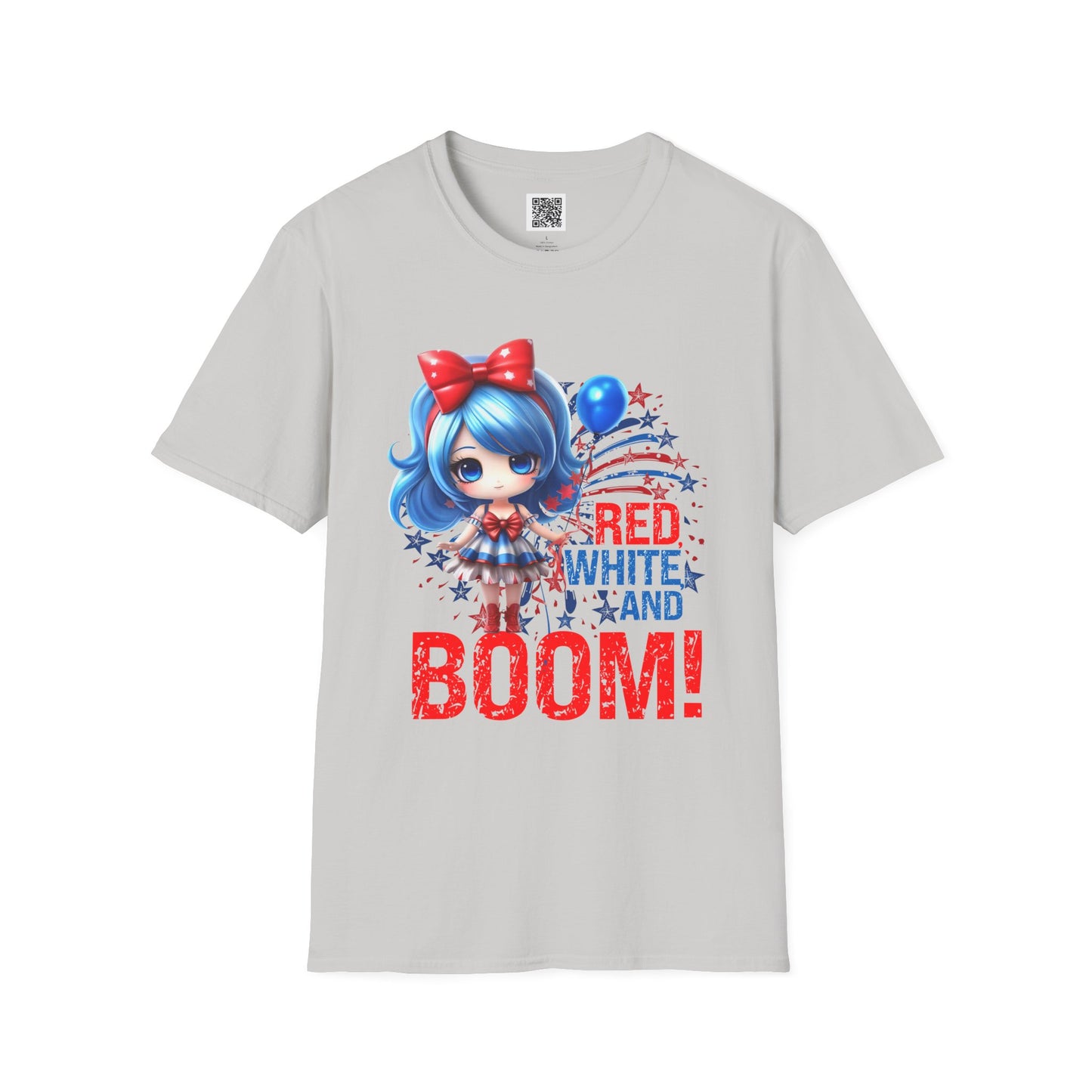 Red, White, and Boom Design for Patriotic Celebrations | Unisex T-Shirt