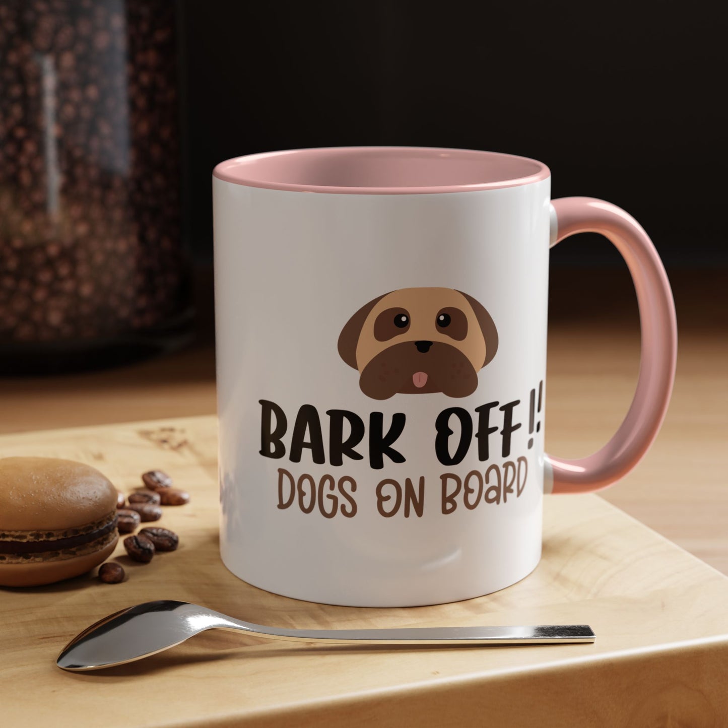 Bark Off Coffee Mug - Funny Dog Lovers Gift - 11oz & 15oz