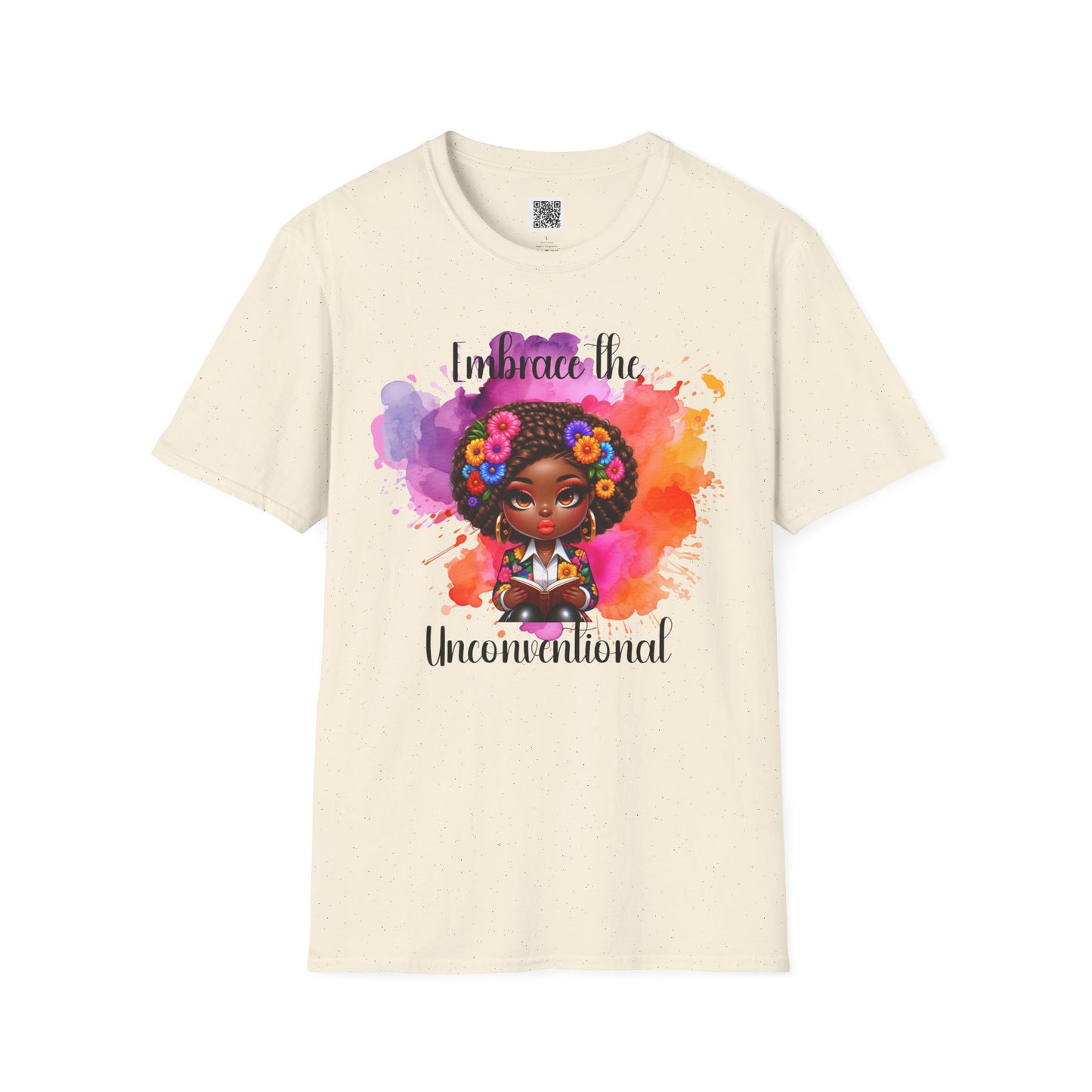 Embrace the Unconventional | T-Shirt - Colorful Art for Self-Expression