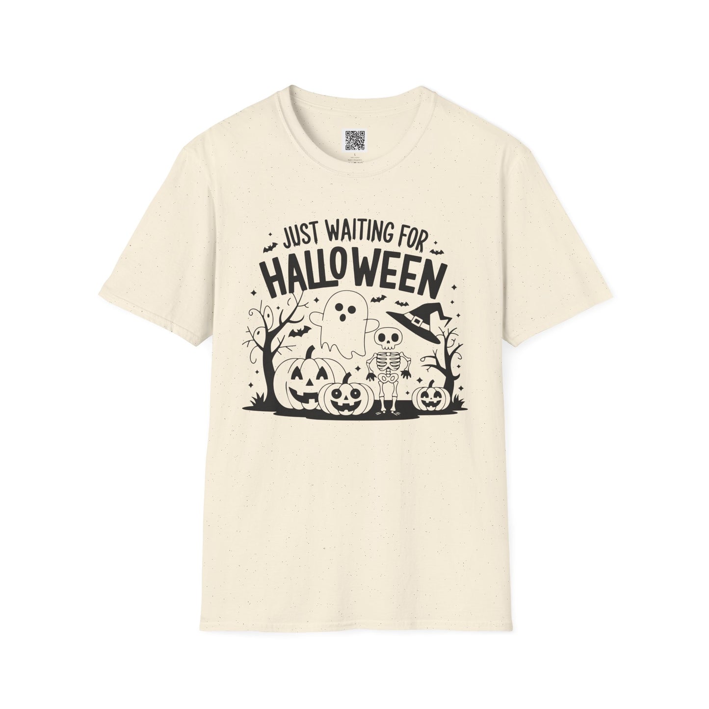 Just Waiting for Halloween - Unisex T-Shirt Design