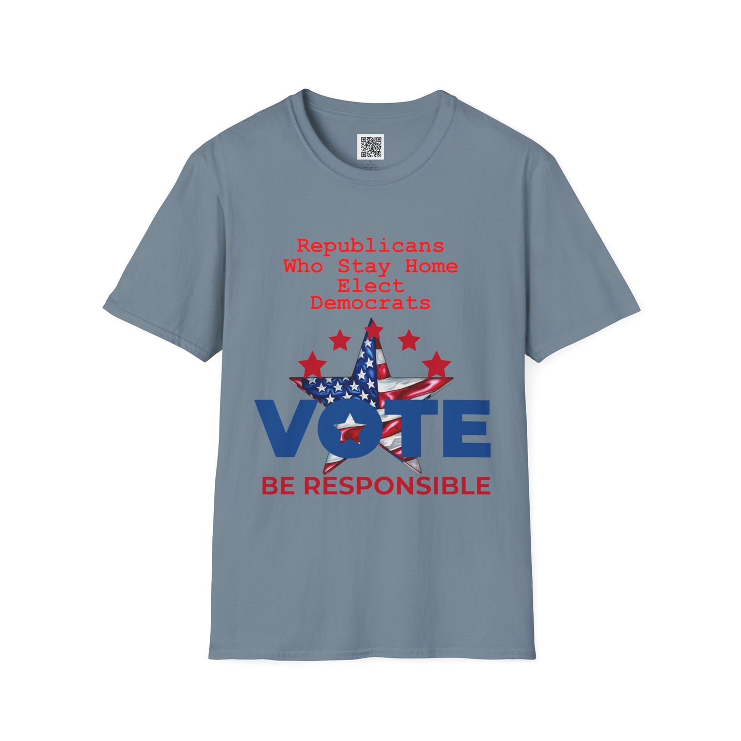 Vote Be Responsible | Unisex Softstyle T-Shirt