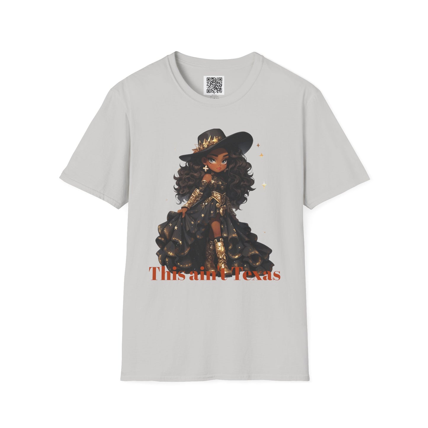 This ain't Texas Cowboy Chic | Unisex Softstyle T-Shirt - Perfect for Holiday Celebrations