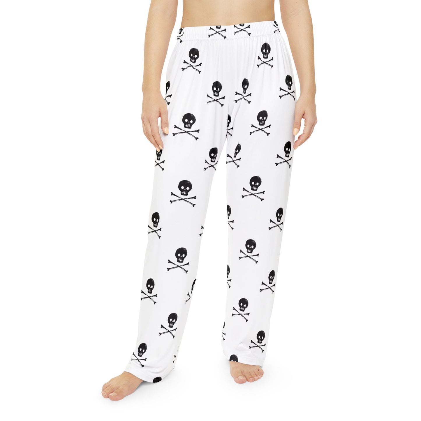 Women's Skull Print Pajama Pants - Fun & Comfy Sleepwear