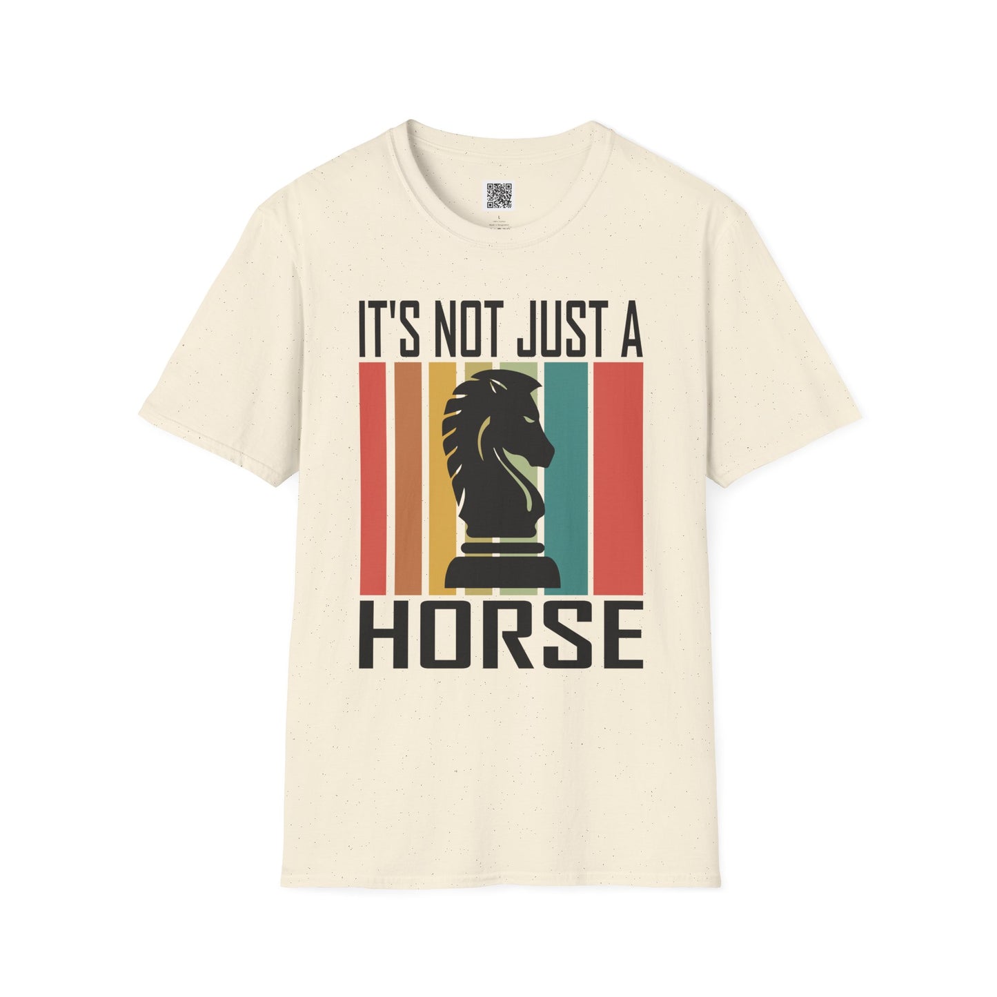 "It's Not Just a Horse" Chess Design - Unisex Softstyle T-Shirt