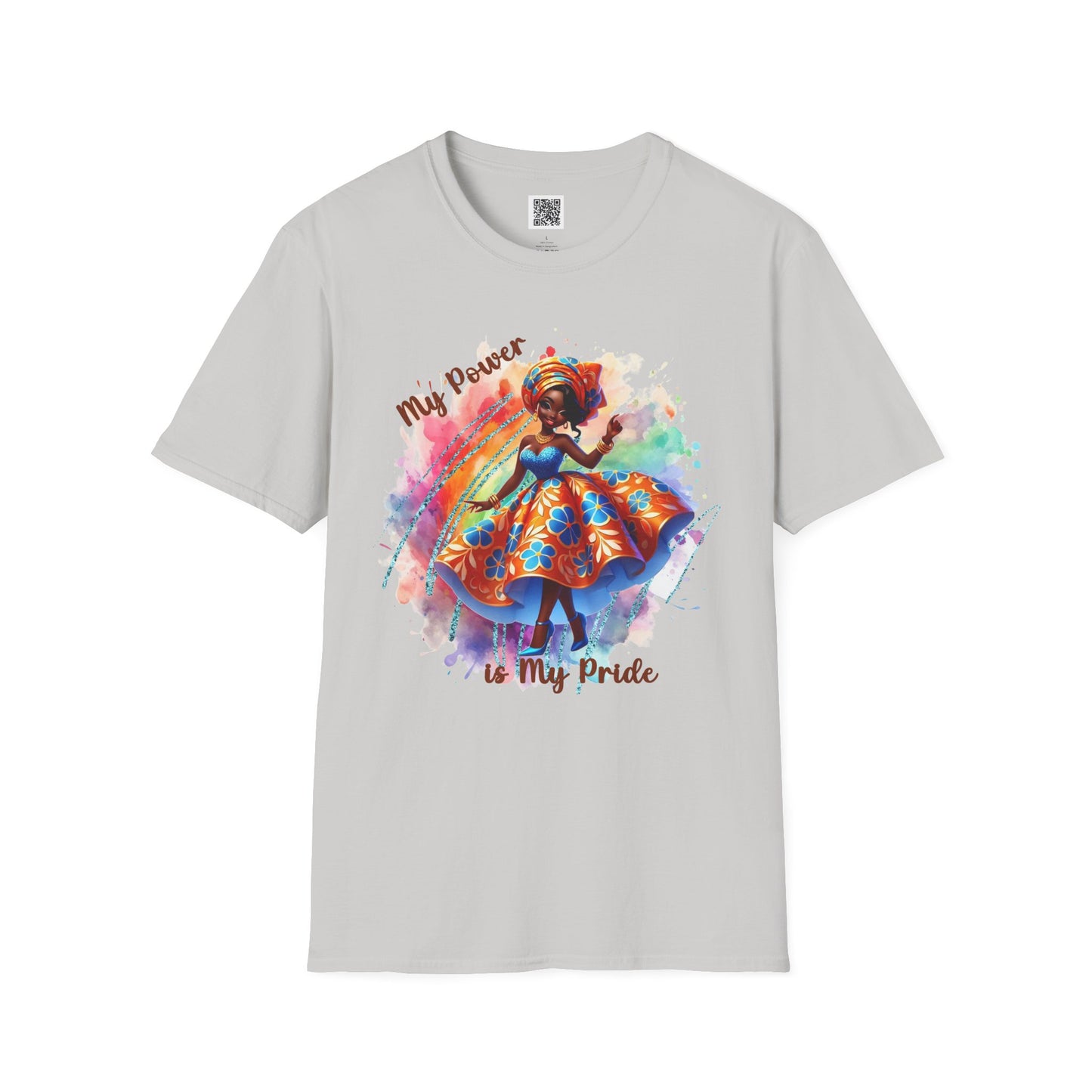My Power is My Pride | Unisex Softstyle T-Shirt - Celebrate Culture and Strength