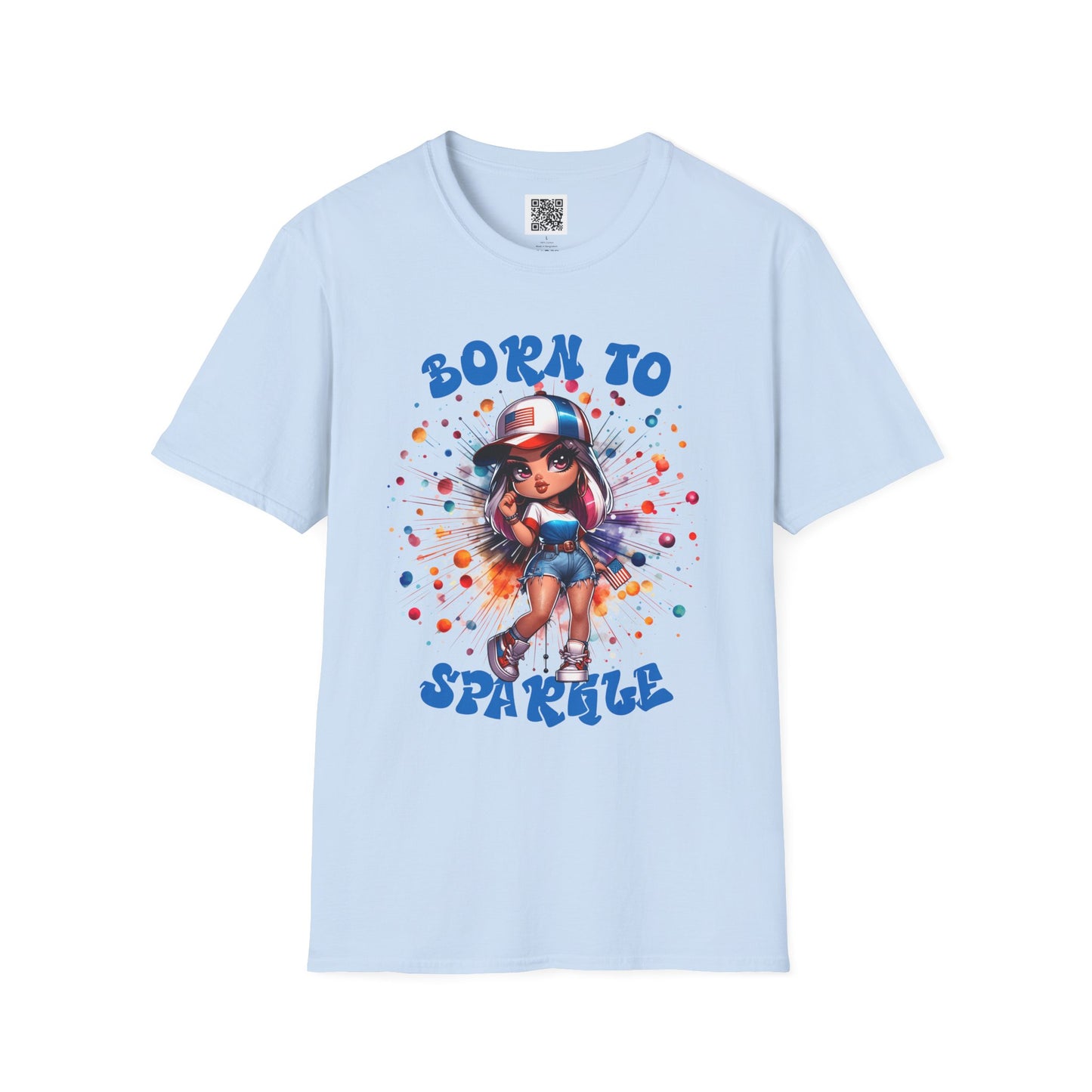 Born to Sparkle Unisex Softstyle T-Shirt