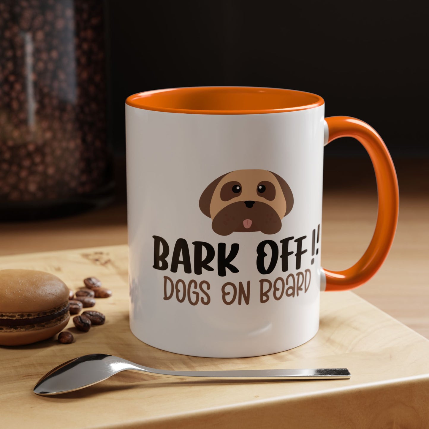 Bark Off Coffee Mug - Funny Dog Lovers Gift - 11oz & 15oz