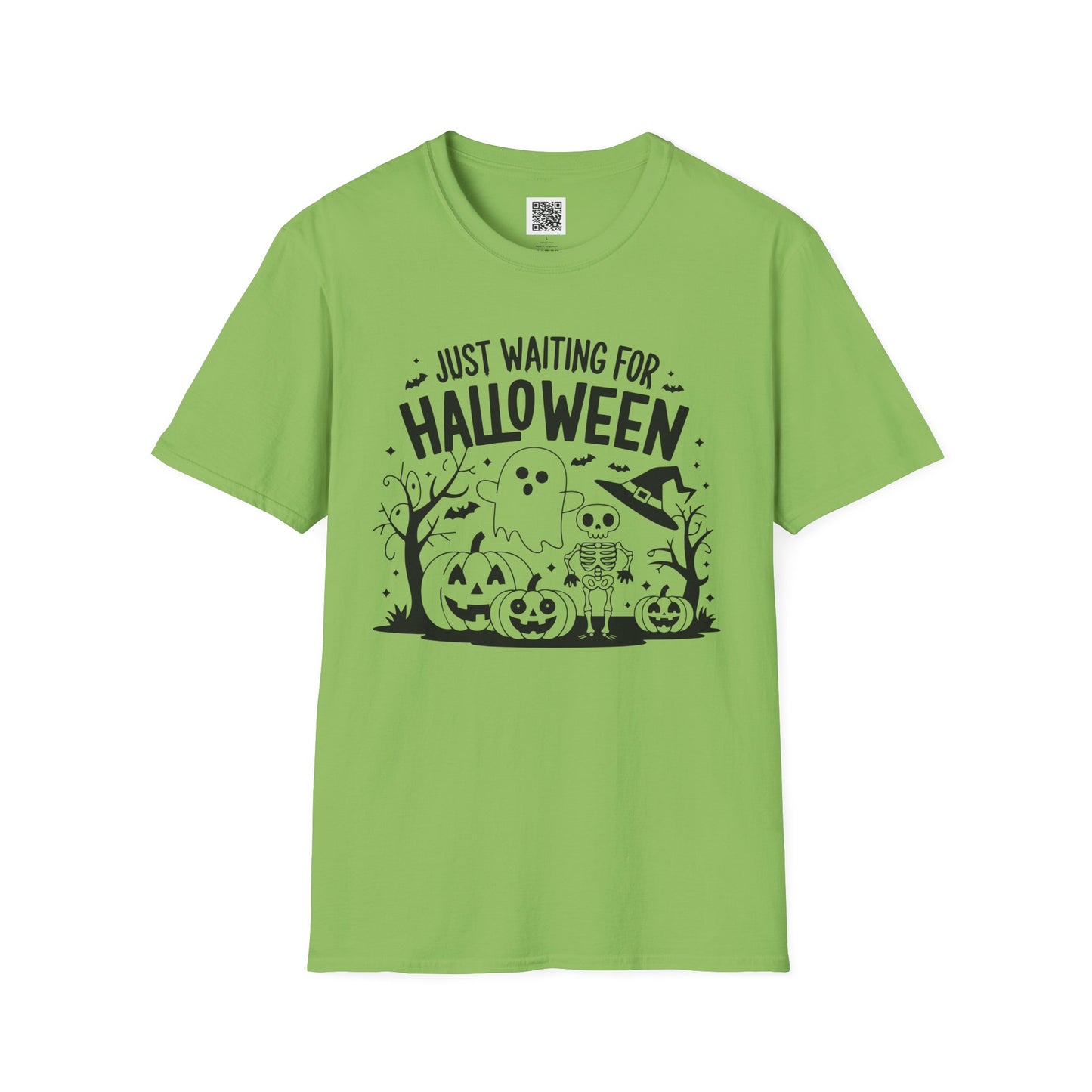 Just Waiting for Halloween - Unisex T-Shirt Design