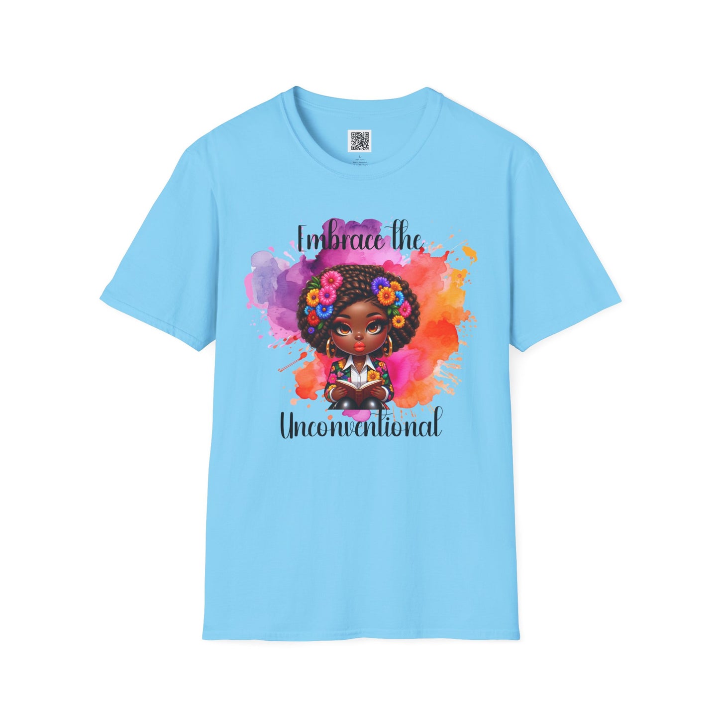 Embrace the Unconventional | T-Shirt - Colorful Art for Self-Expression