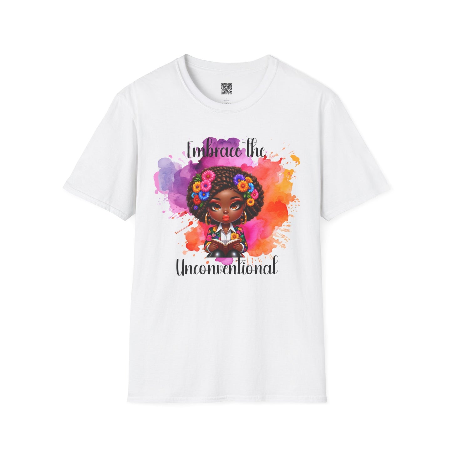 Embrace the Unconventional | T-Shirt - Colorful Art for Self-Expression
