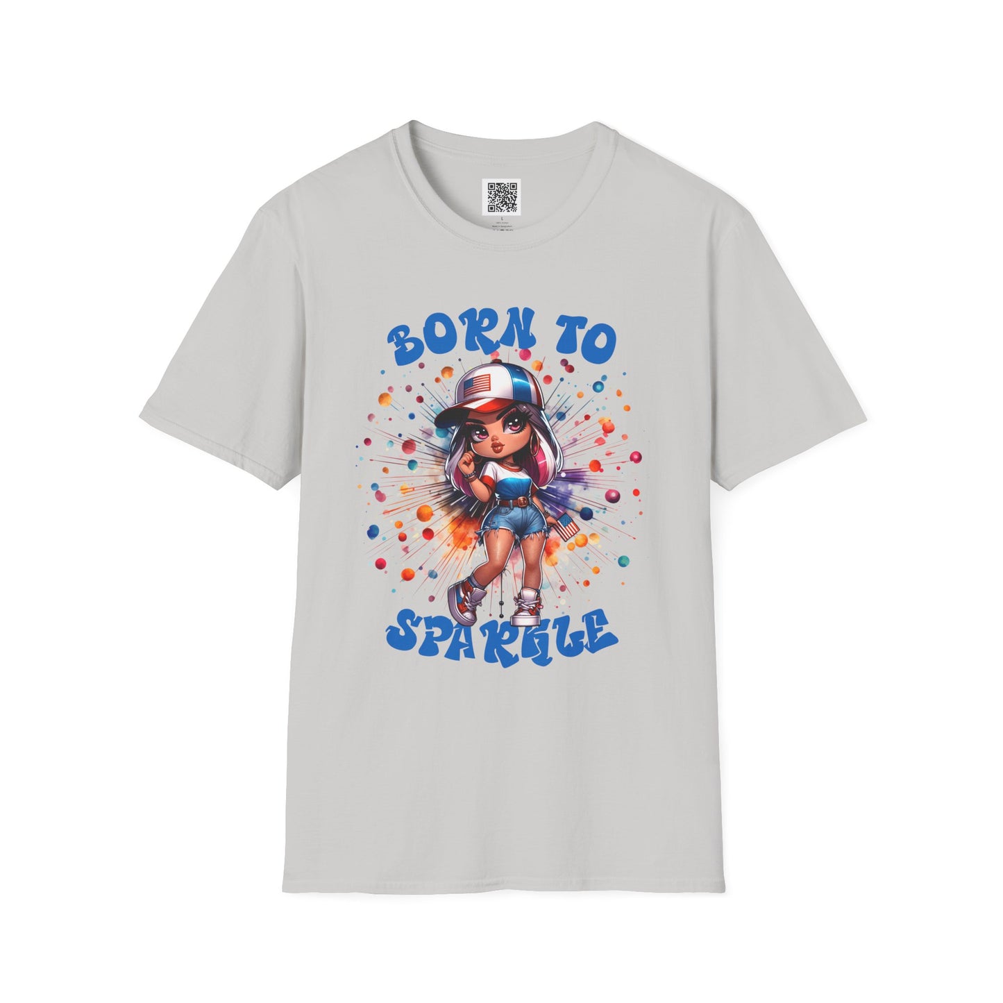 Born to Sparkle Unisex Softstyle T-Shirt