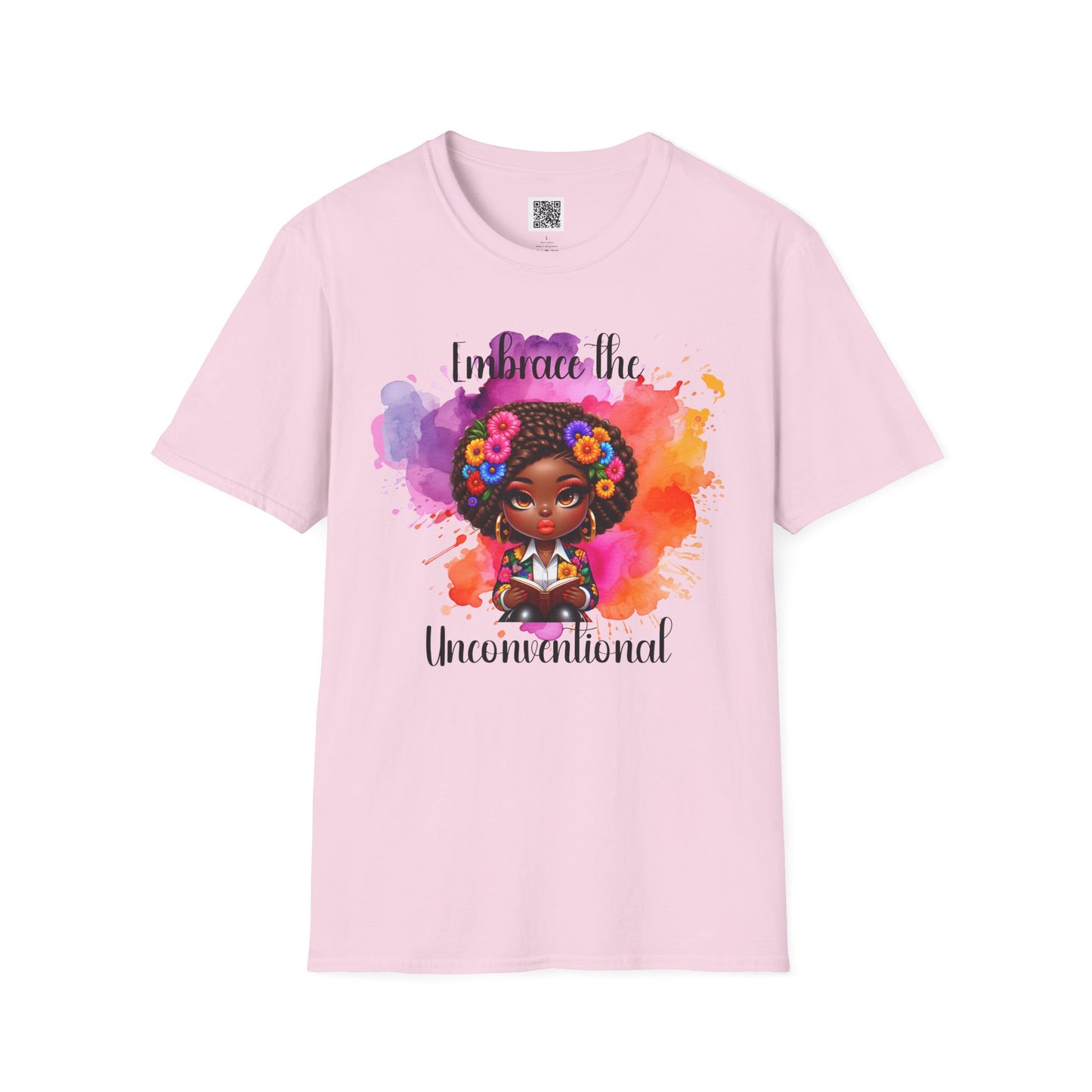 Embrace the Unconventional | T-Shirt - Colorful Art for Self-Expression