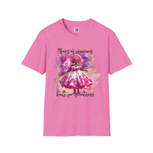 Born of Warriors | Unisex Softstyle T-Shirt - Empowering Design for Greatness