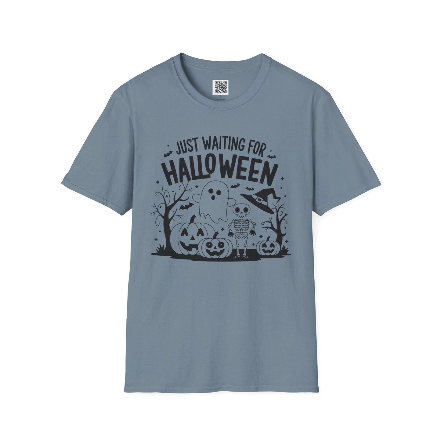 Just Waiting for Halloween - Unisex T-Shirt Design