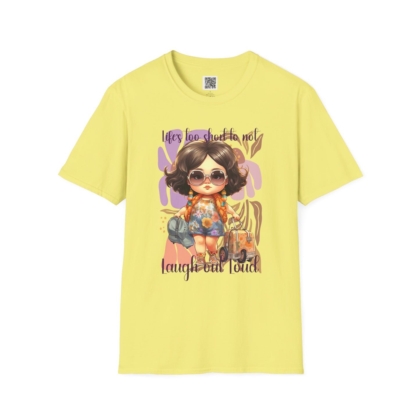 Laugh Out Loud Graphic T-Shirt - Fun & Stylish Unisex Tee