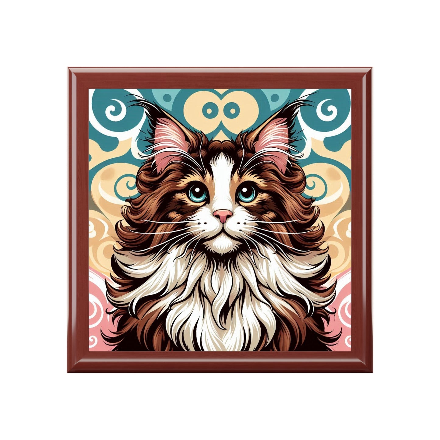 Cat Jewelry Box – Whimsical Decorative Storage for Cat Lovers