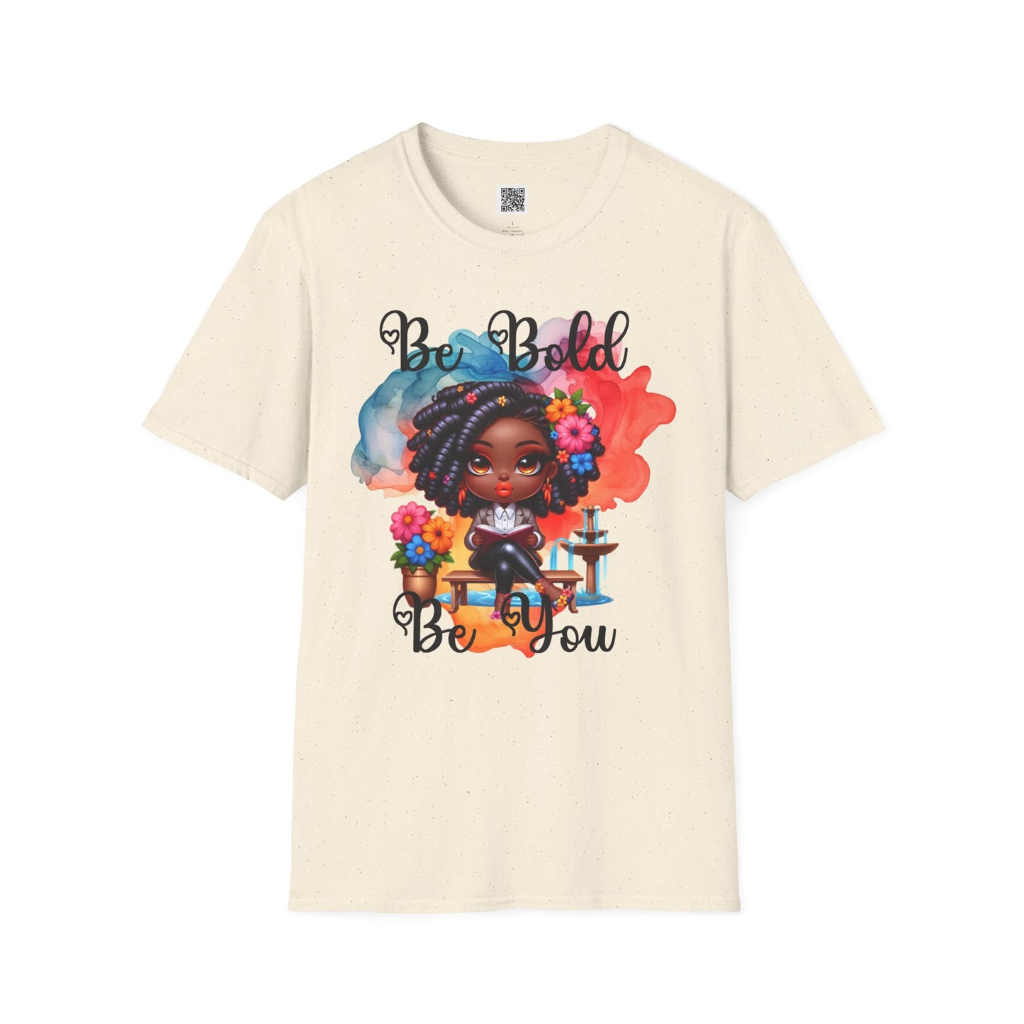 Be Bold, Be You | Unisex Softstyle T-Shirt for Empowerment & Self-Expression