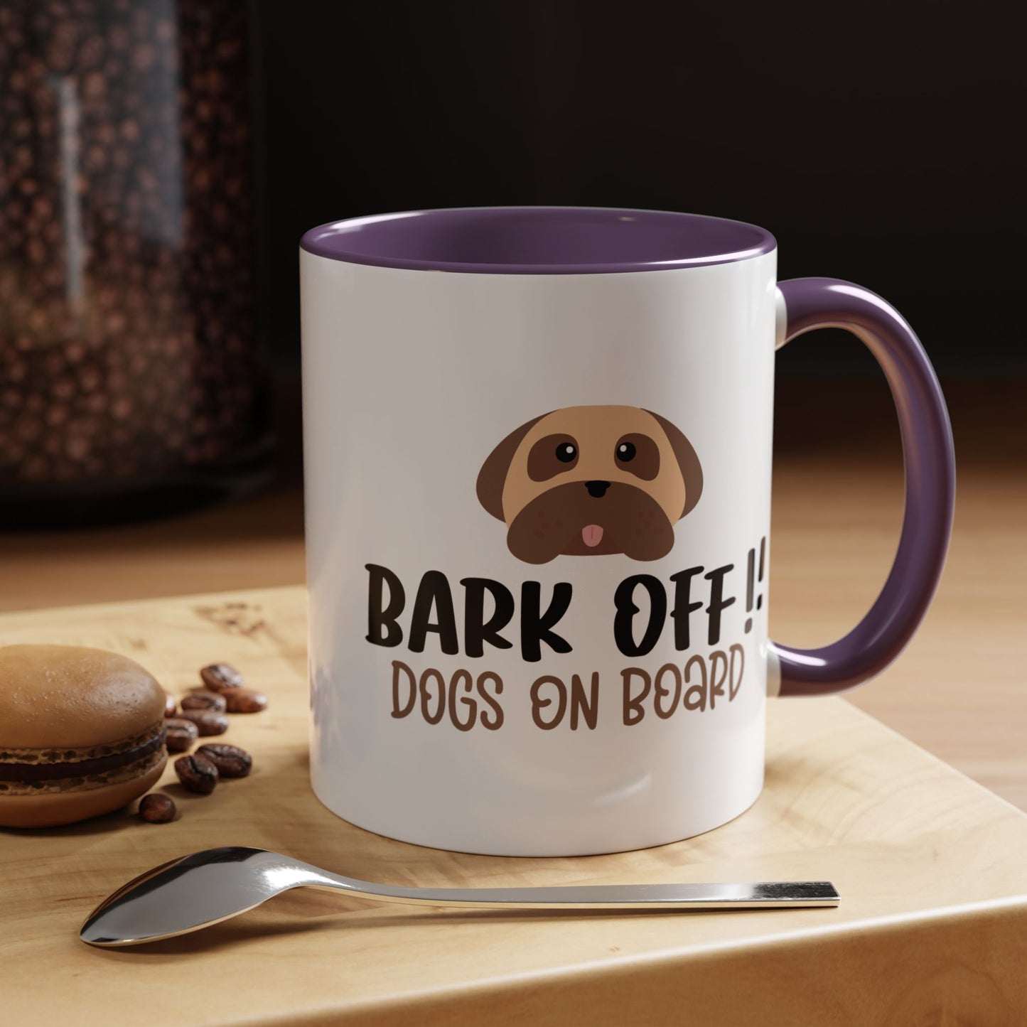 Bark Off Coffee Mug - Funny Dog Lovers Gift - 11oz & 15oz