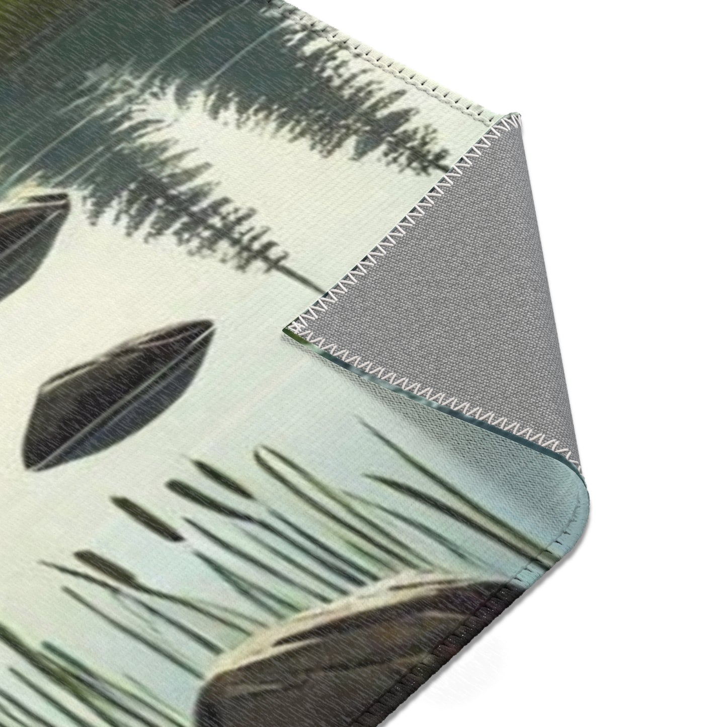 Scenic Nature Area Rug – Serene Landscape Design for Home Décor