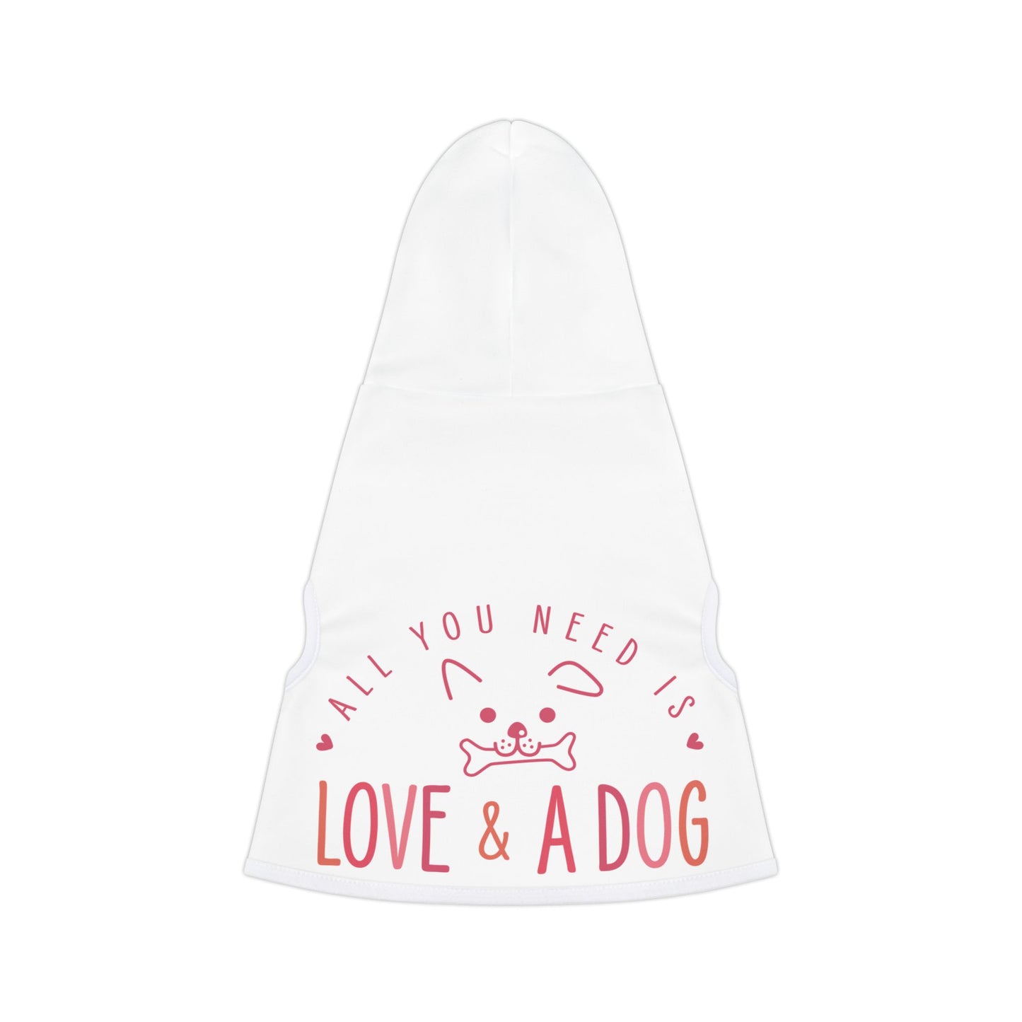 Cute Dog Lover Hoodie - "All You Need is Love & a Dog" Pet Apparel