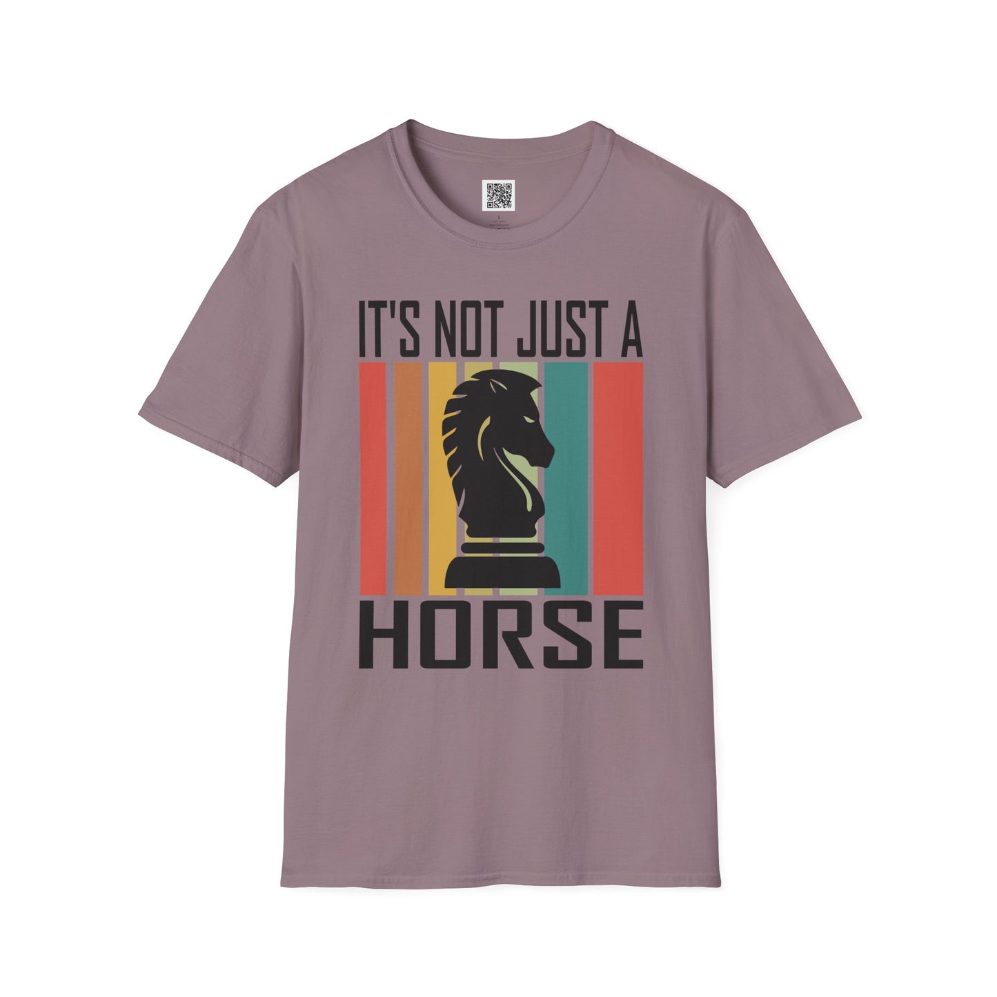 "It's Not Just a Horse" Chess Design - Unisex Softstyle T-Shirt