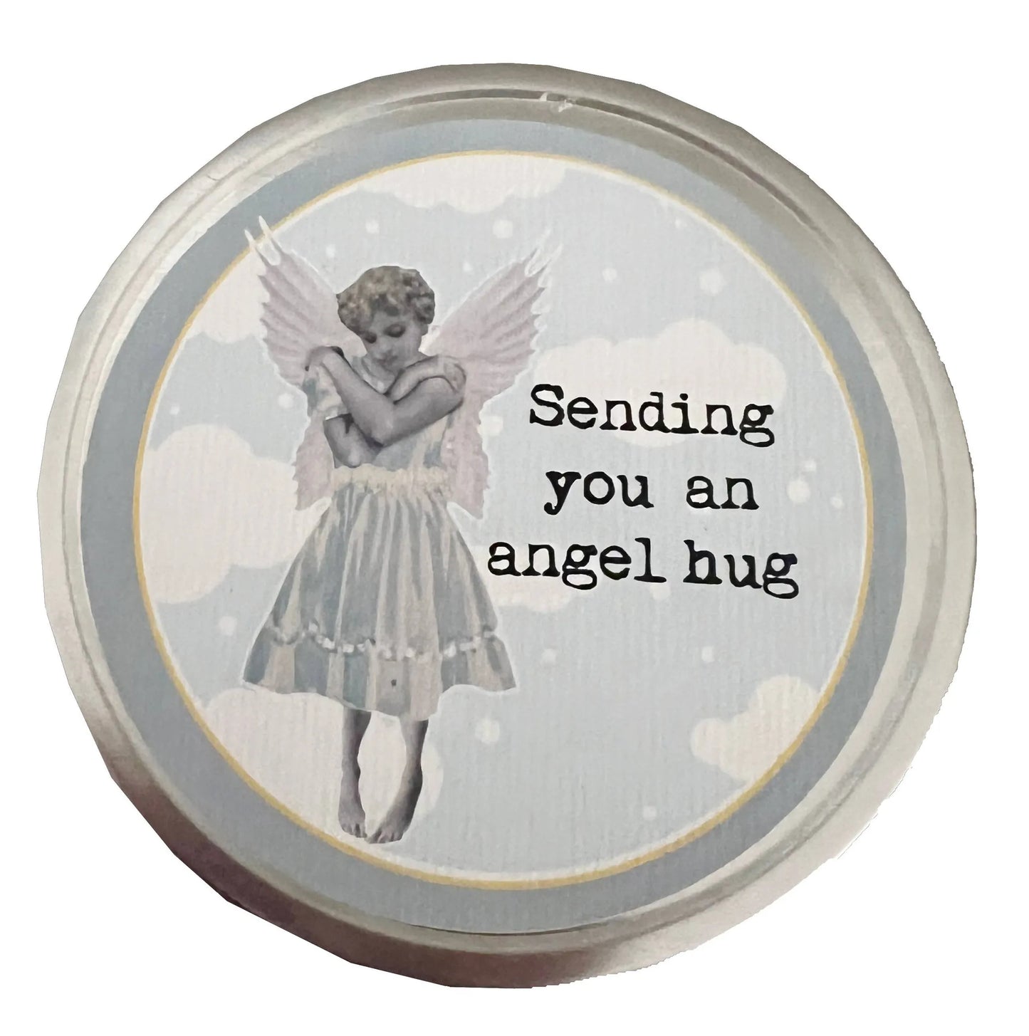 My Candle Gram- Sending you an angel hug