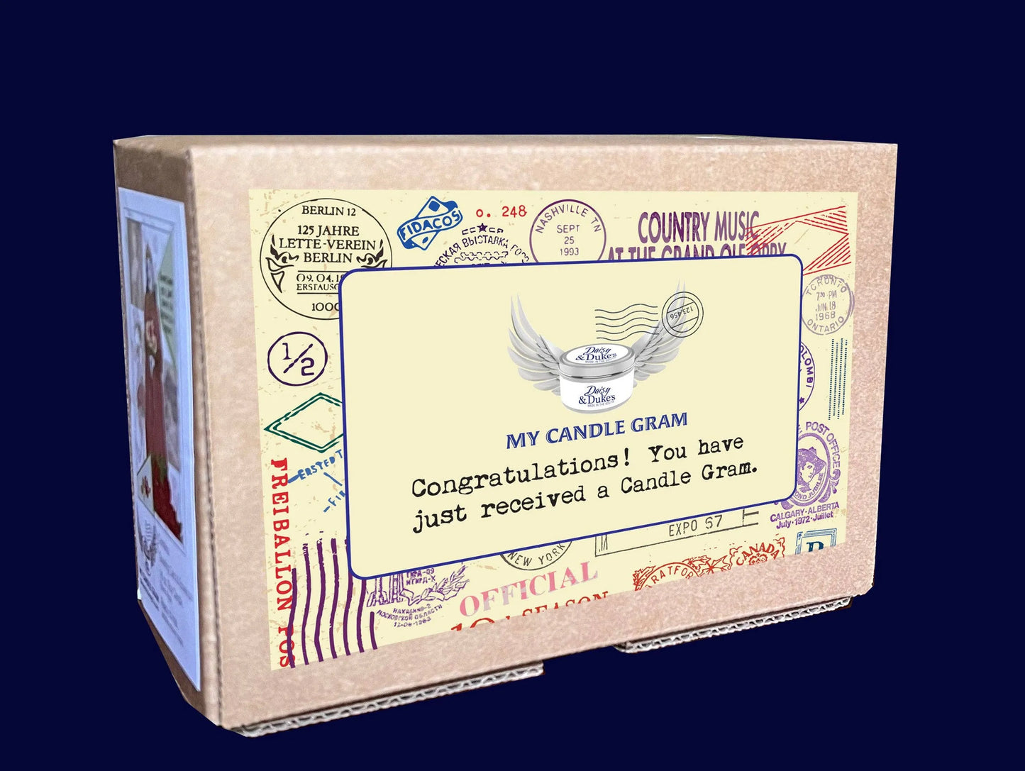 My Candle Gram- Sometimes you just have to put on a crown!