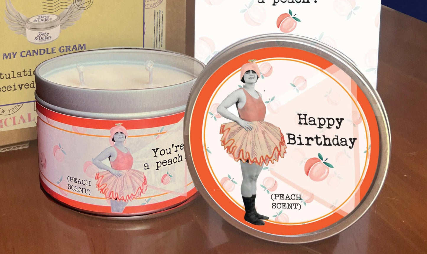 My Candle Gram- Happy Birthday!