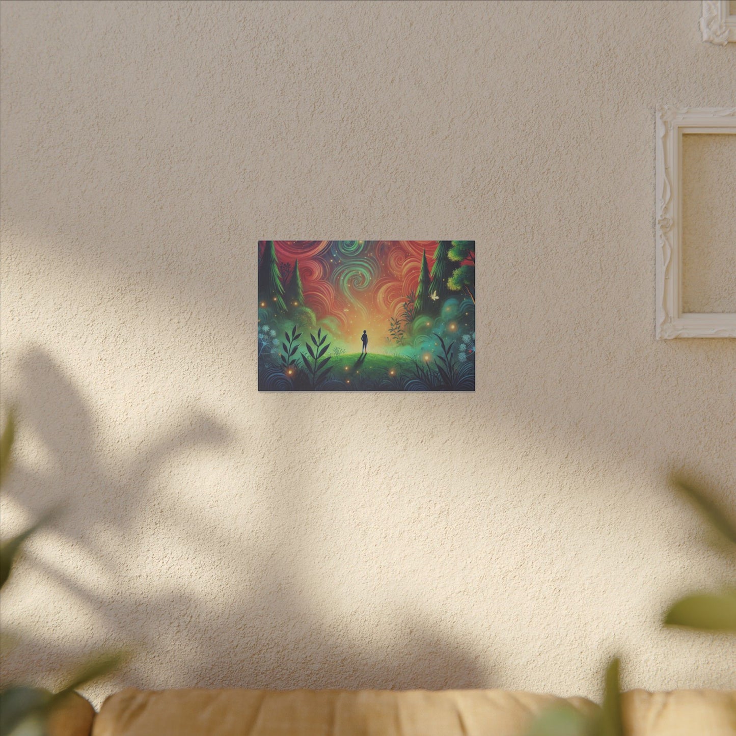 Whimsical Nature Giclée Print Canvas - Dreamlike Forest Art for Home Decor