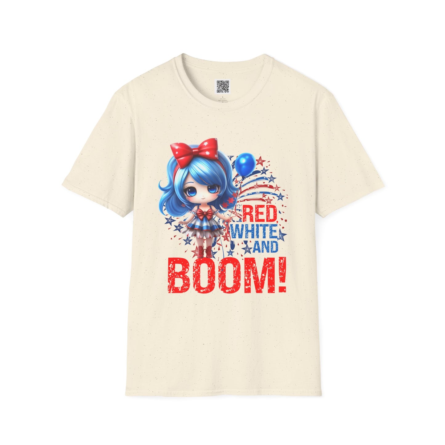 Red, White, and Boom Design for Patriotic Celebrations | Unisex T-Shirt