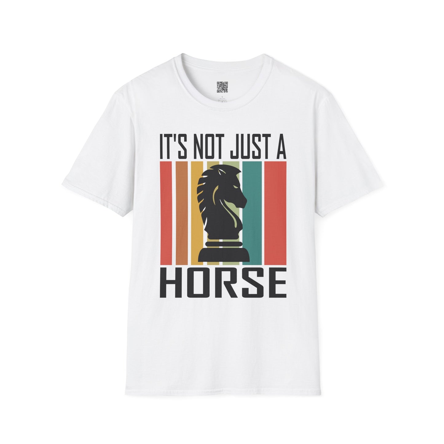 "It's Not Just a Horse" Chess Design - Unisex Softstyle T-Shirt