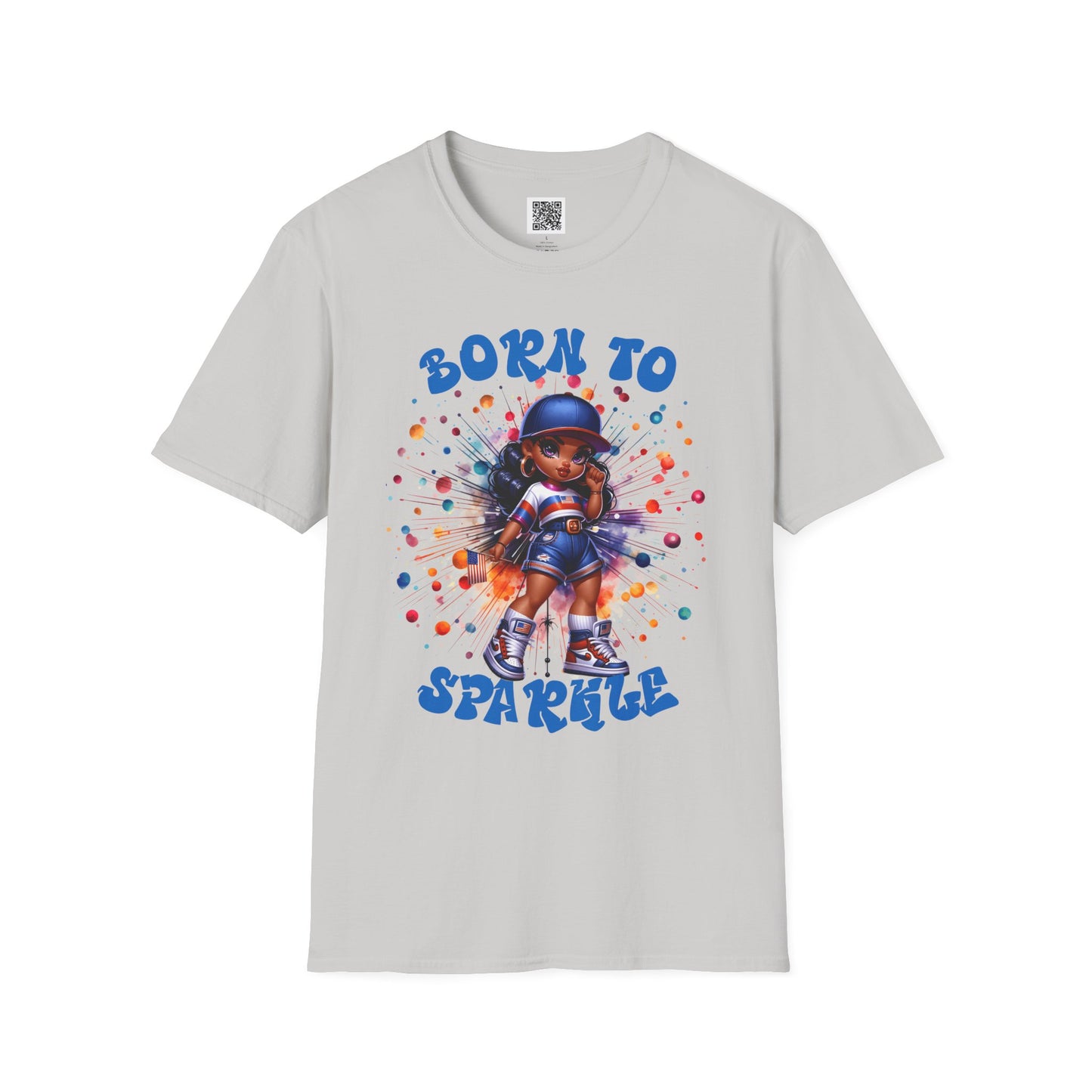 Born to Sparkle | Unisex T-Shirt - Fun, Colorful Tee for Kids and Adults