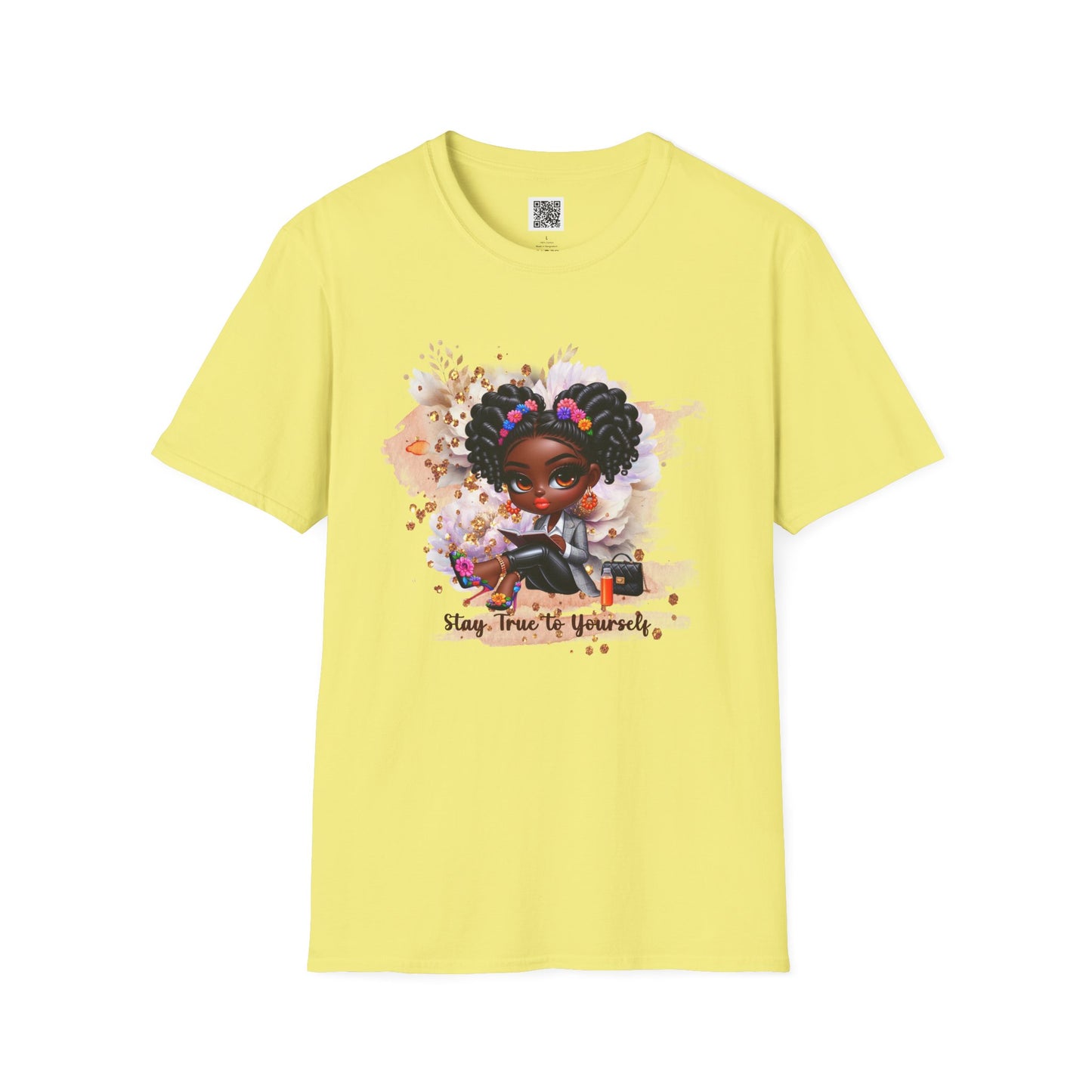 Stay True to Yourself | Unisex Softstyle T-Shirt - Inspirational Art Tee