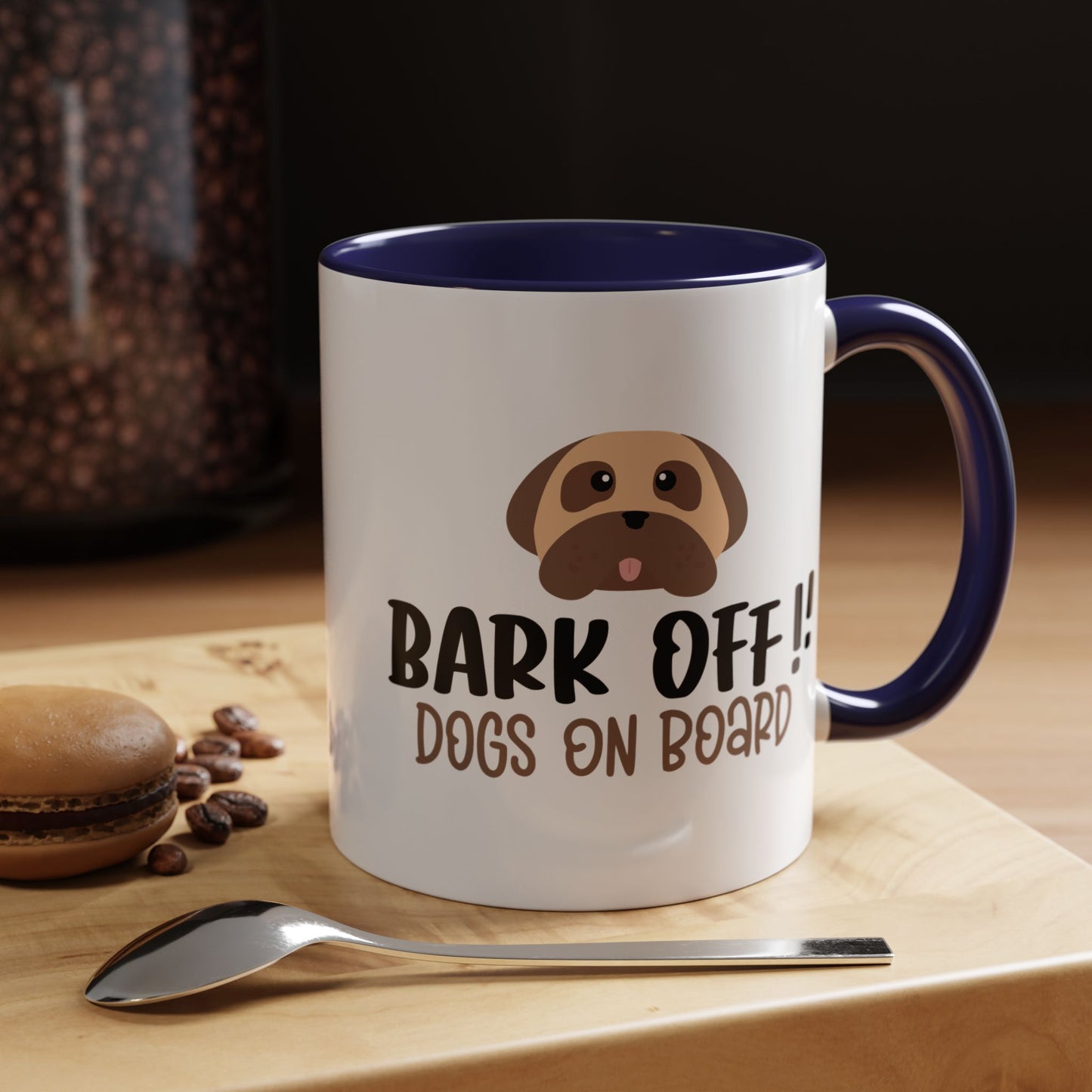 Bark Off Coffee Mug - Funny Dog Lovers Gift - 11oz & 15oz
