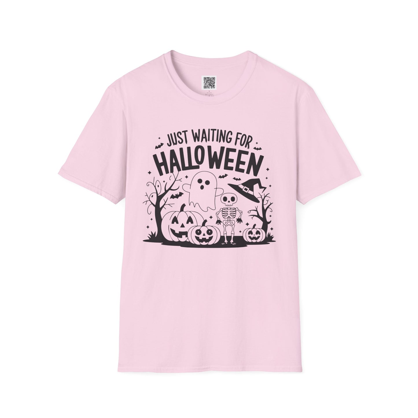 Just Waiting for Halloween - Unisex T-Shirt Design