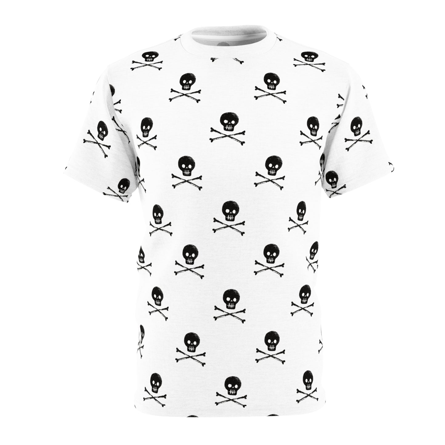 Unisex Skull & Crossbones Tee - Edgy Streetwear for Halloween or Everyday Style