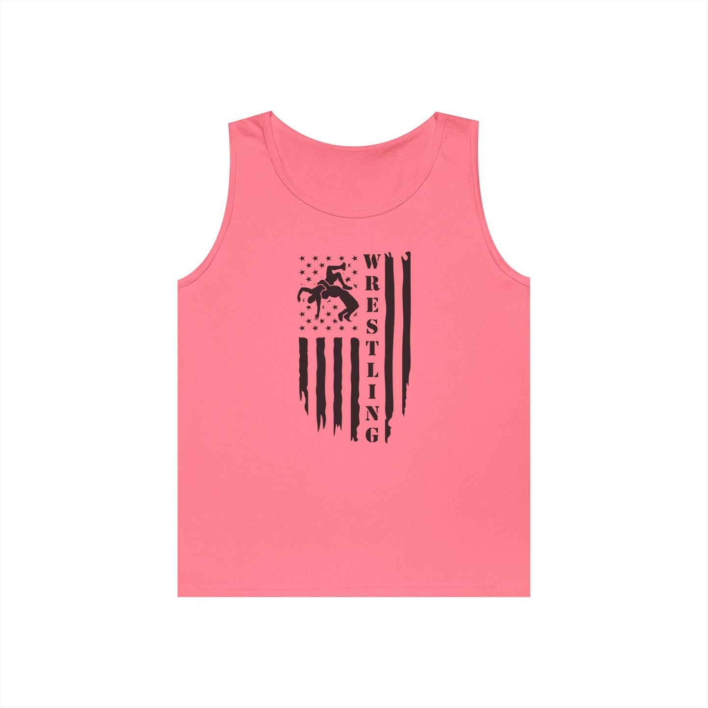 Wrestling Pride | Unisex Heavy Cotton Tank Top - Perfect for Athletes and Fans