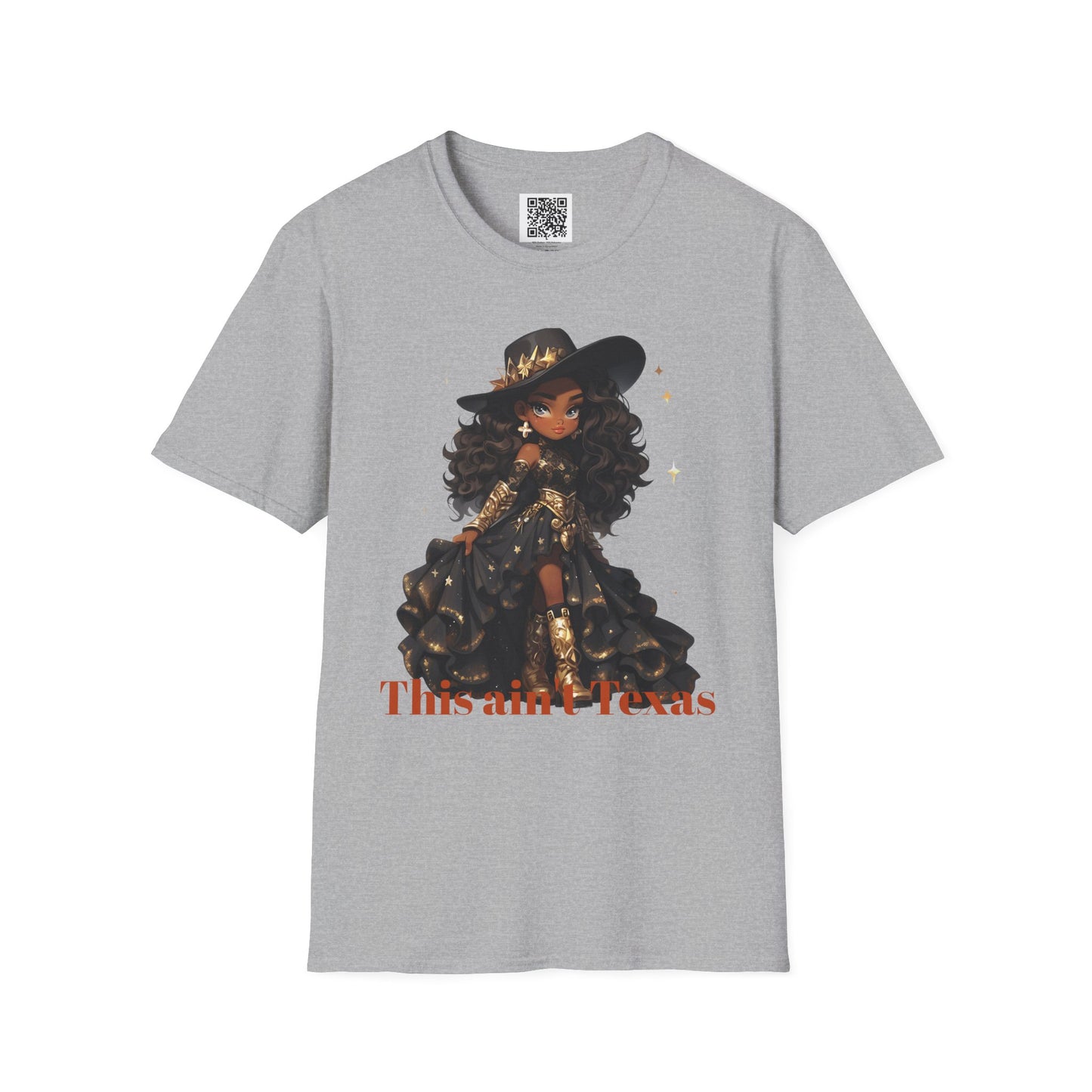 This ain't Texas Cowboy Chic | Unisex Softstyle T-Shirt - Perfect for Holiday Celebrations