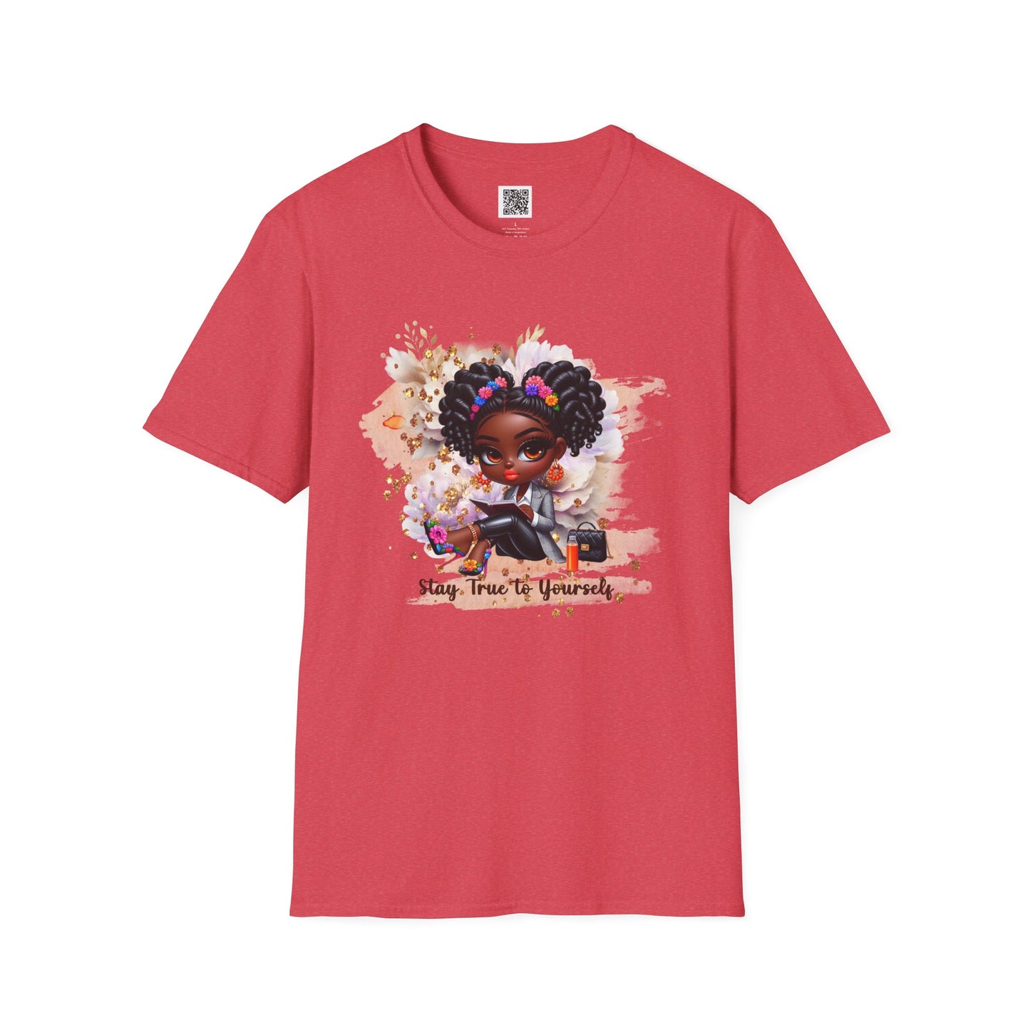 Stay True to Yourself | Unisex Softstyle T-Shirt - Inspirational Art Tee