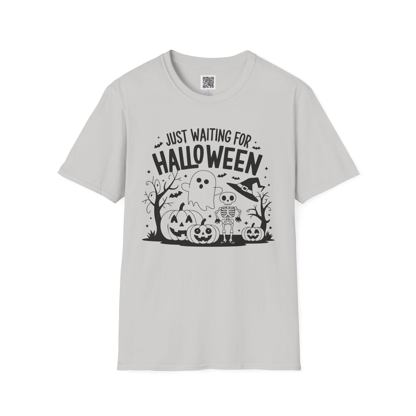 Just Waiting for Halloween - Unisex T-Shirt Design