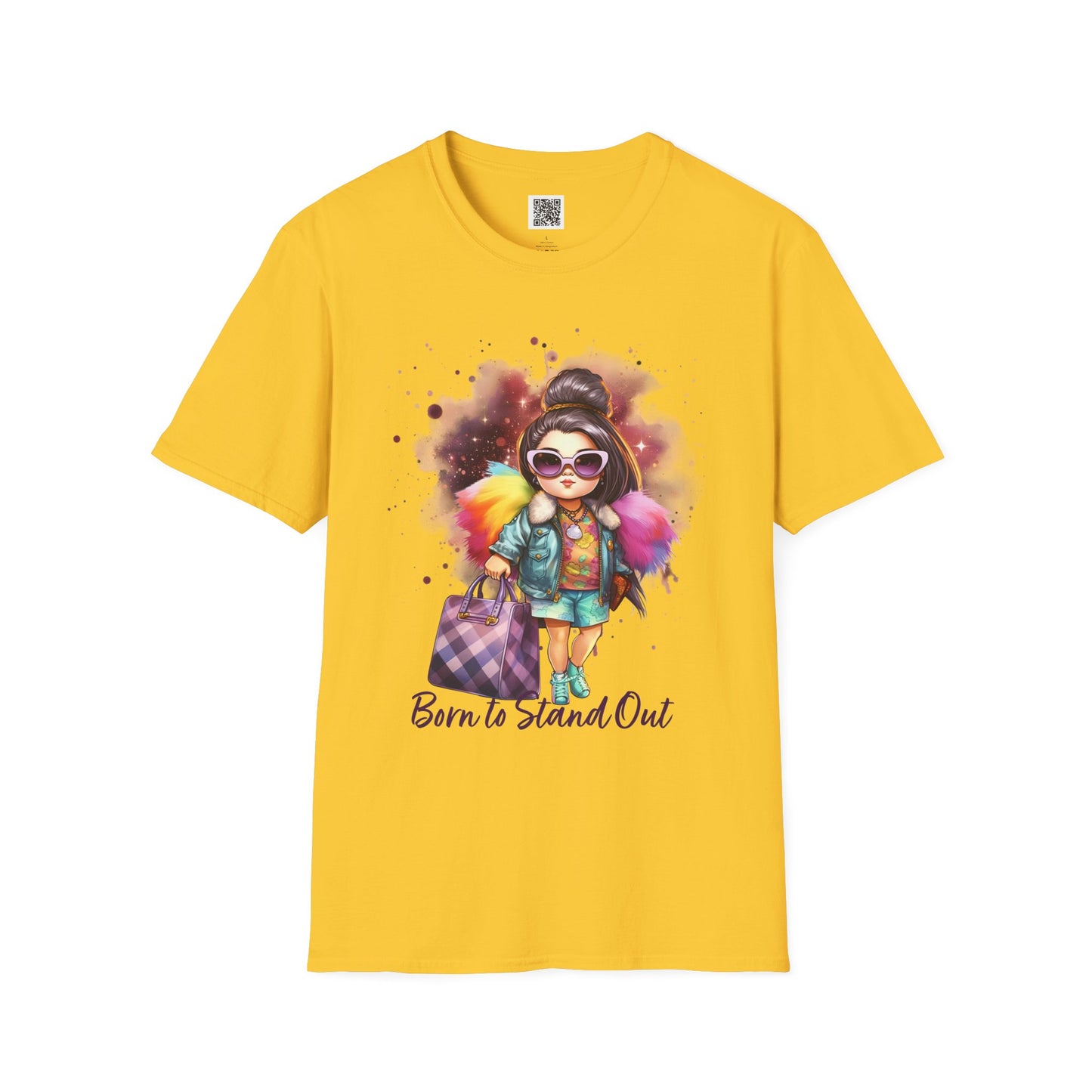 Born to Stand Out | Graphic T-Shirt - Unisex Softstyle Tee for Fashion Lovers