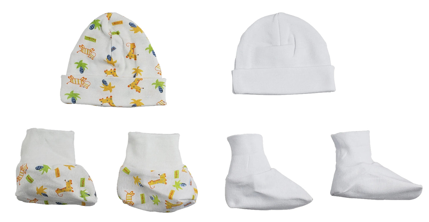 Bambini Cap & Bootie Set