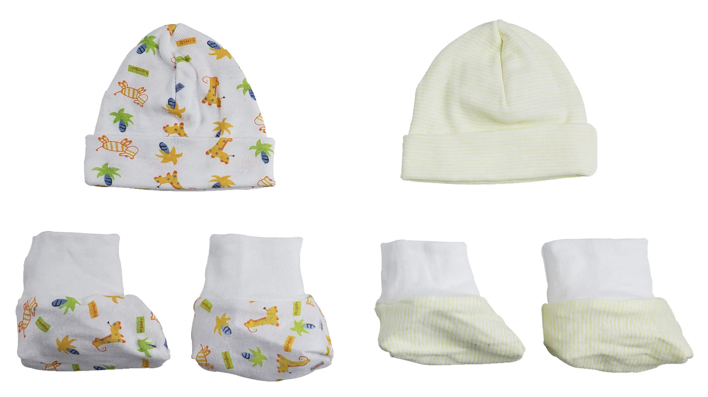 Bambini Cap & Bootie Set