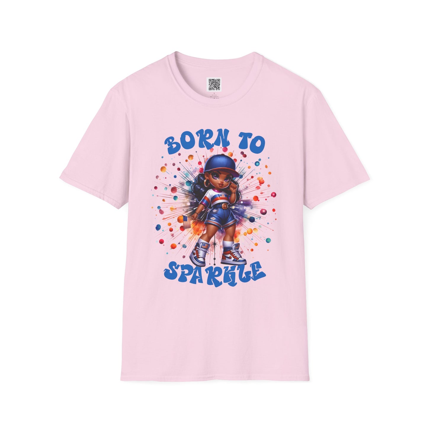 Born to Sparkle | Unisex T-Shirt - Fun, Colorful Tee for Kids and Adults