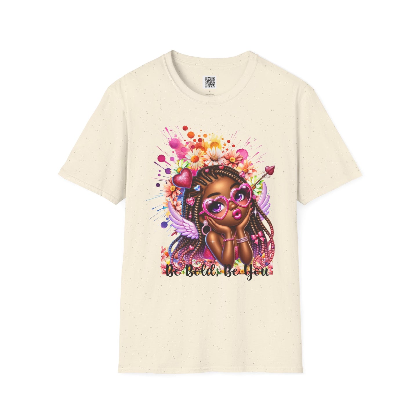 Be Bold & Beautiful | Unisex Softstyle T-Shirt - Vibrant Graphic Tee for Self-Expression